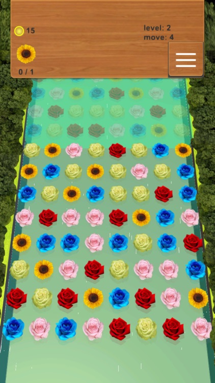 Flower Crush Match Puzzle