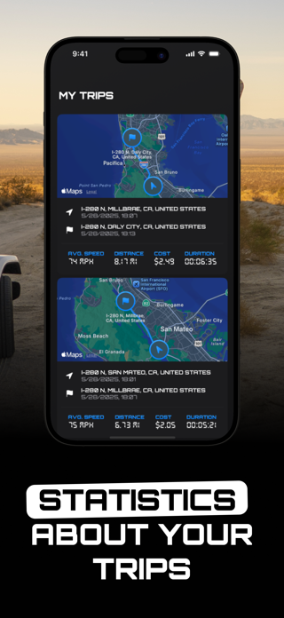 GPS Speedometer+ Speed Tracker Screenshot 2 of 3