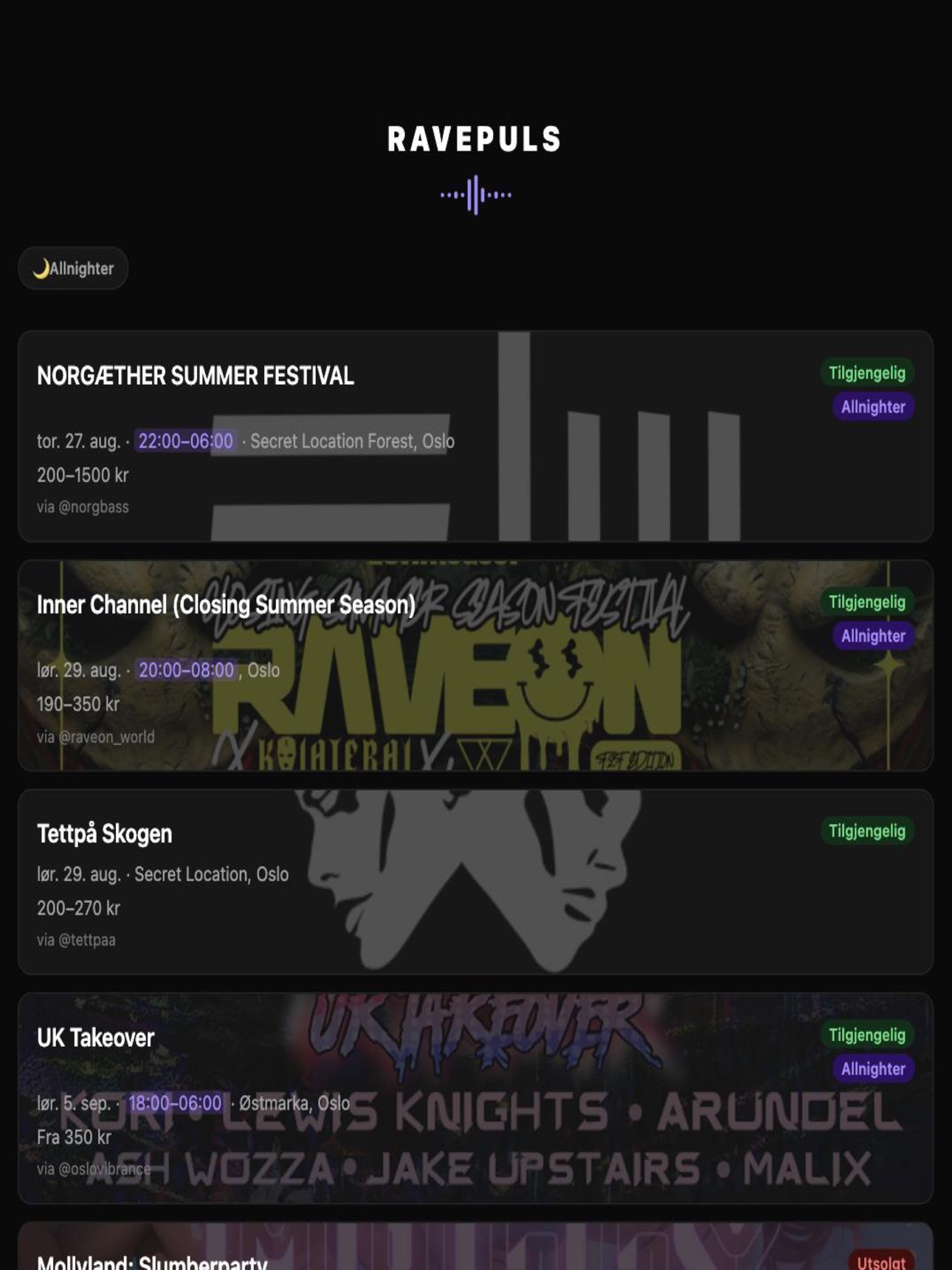 Screenshot 4 of Ravepuls