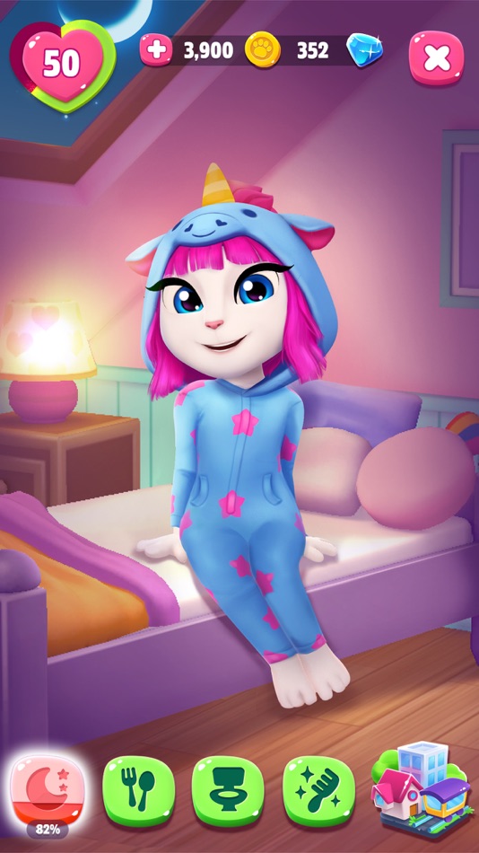 #7. My Talking Angela 2+ (iOS) 来自: Outfit7 Limited