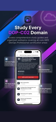 AWS DOP-C02 2026 ® ExamCert screenshot