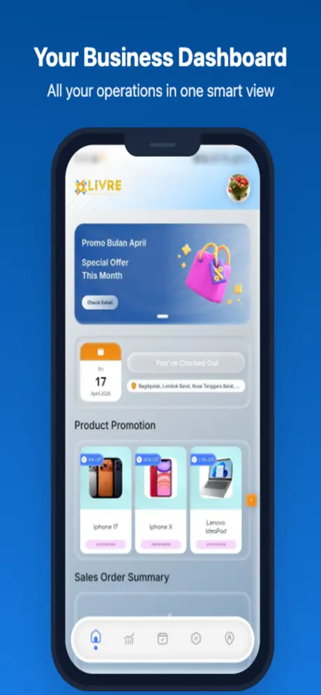 Livre Sales Tracker screenshot 2