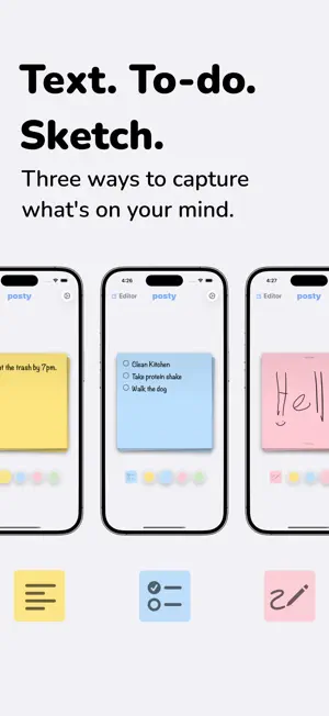 Sticky Notes - Posty screenshot 2