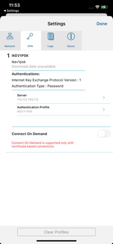 App screenshot