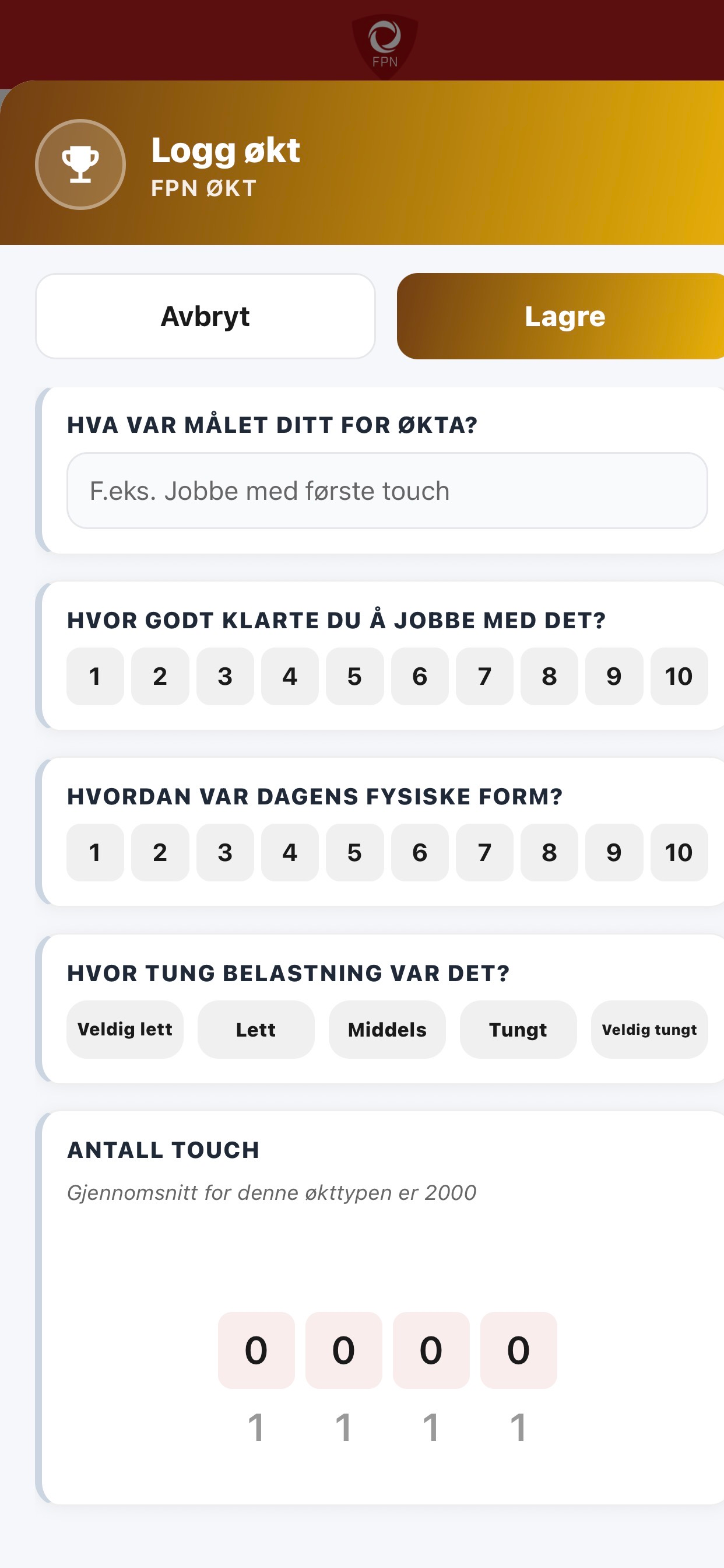 Fotball Progresjon