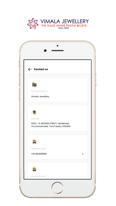 Vimala Jewellery Screenshot