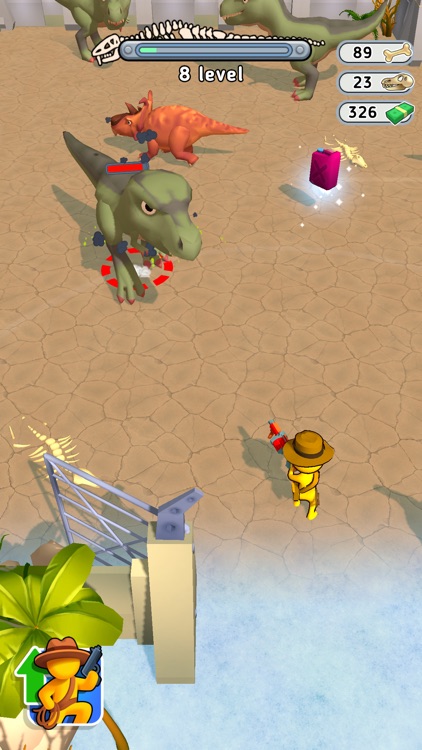 Dino Fighter: Jurassic Escape