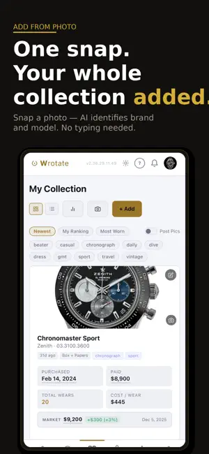 Wrotate: Watch Timegrapher screenshot 1
