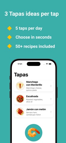 Tapas Spinner screenshot