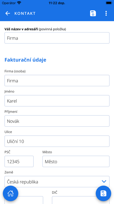 Vyfakturuj.cz Screenshot