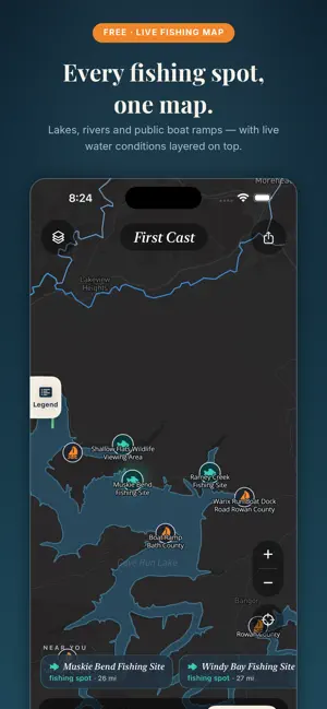 First Cast: Fishing & Angling screenshot 1