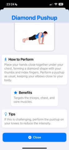 Teleworkout screenshot