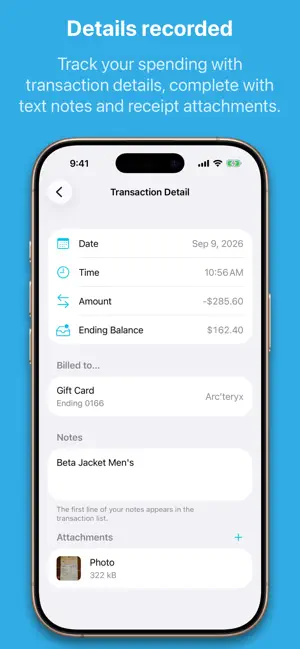 Woolly - Gift Card Tracker screenshot 2