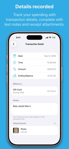 Woolly - Gift Card Tracker Screenshot 2 of 5