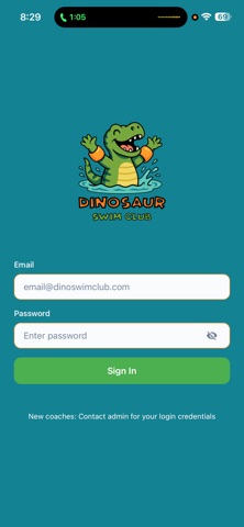 Dinosaur Swim Club screenshot