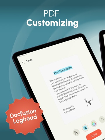 Docfusion Logiread iPad screenshot