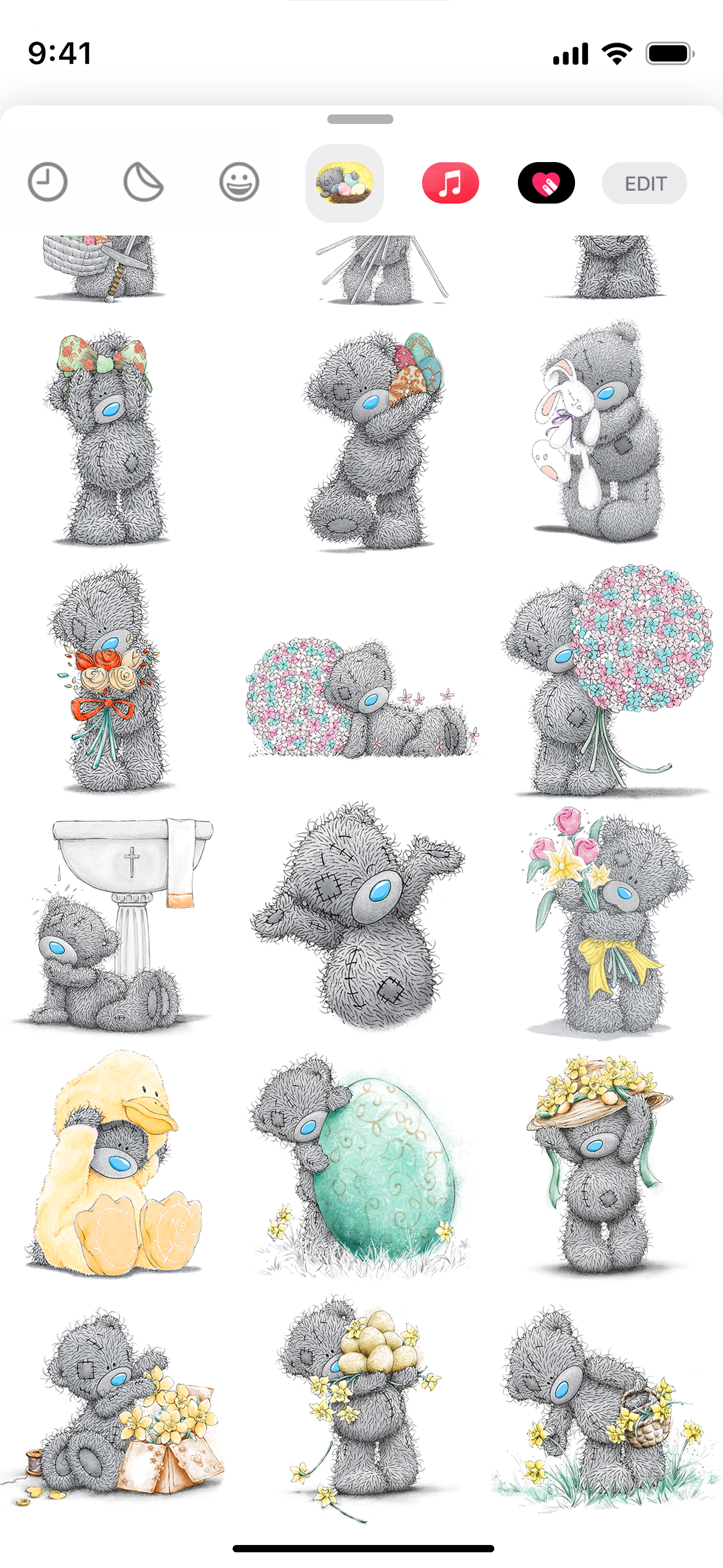 Me to You Easter Stickers screenshot 3