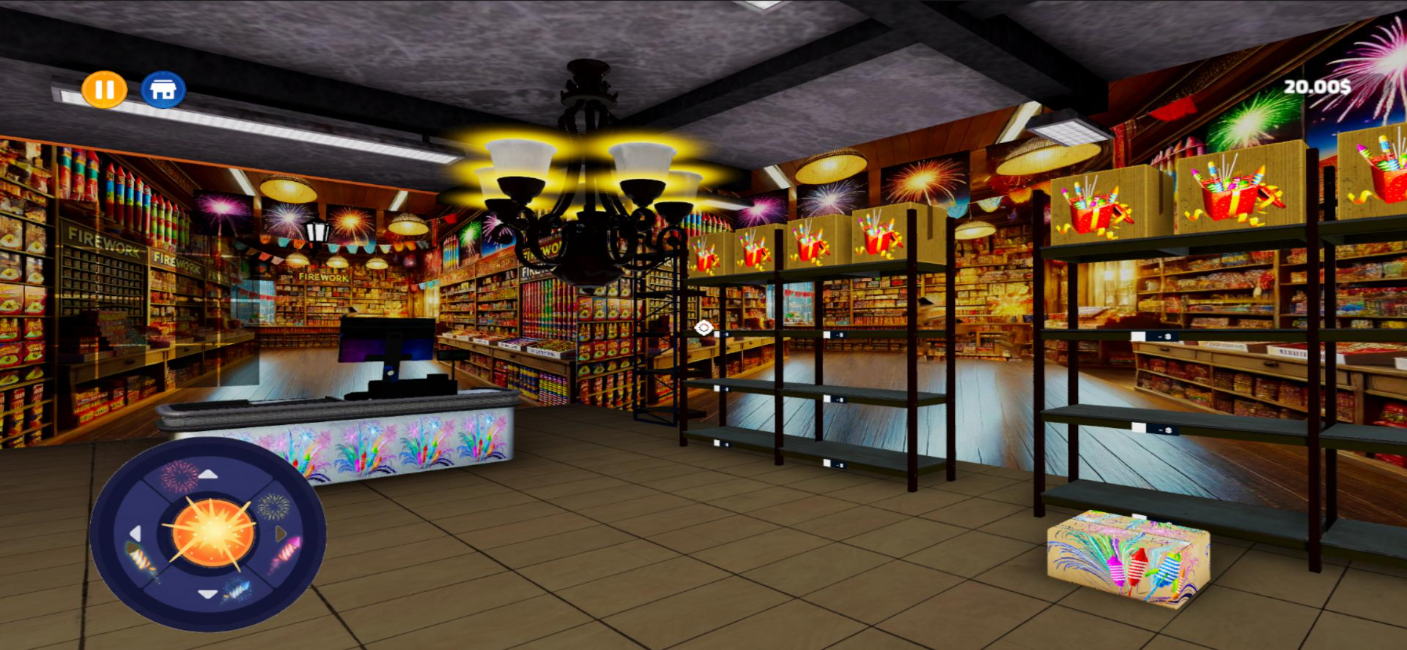 Fun Fireworks Simulator 3D screenshot 4