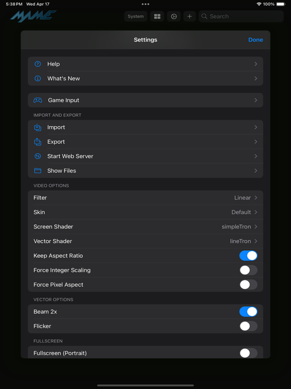ArcadeMania iPad screenshot 2 - Entertainment app