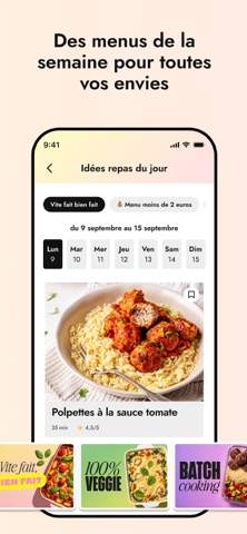 CuisineAZ : Recettes & Menus Screenshot 5 of 7