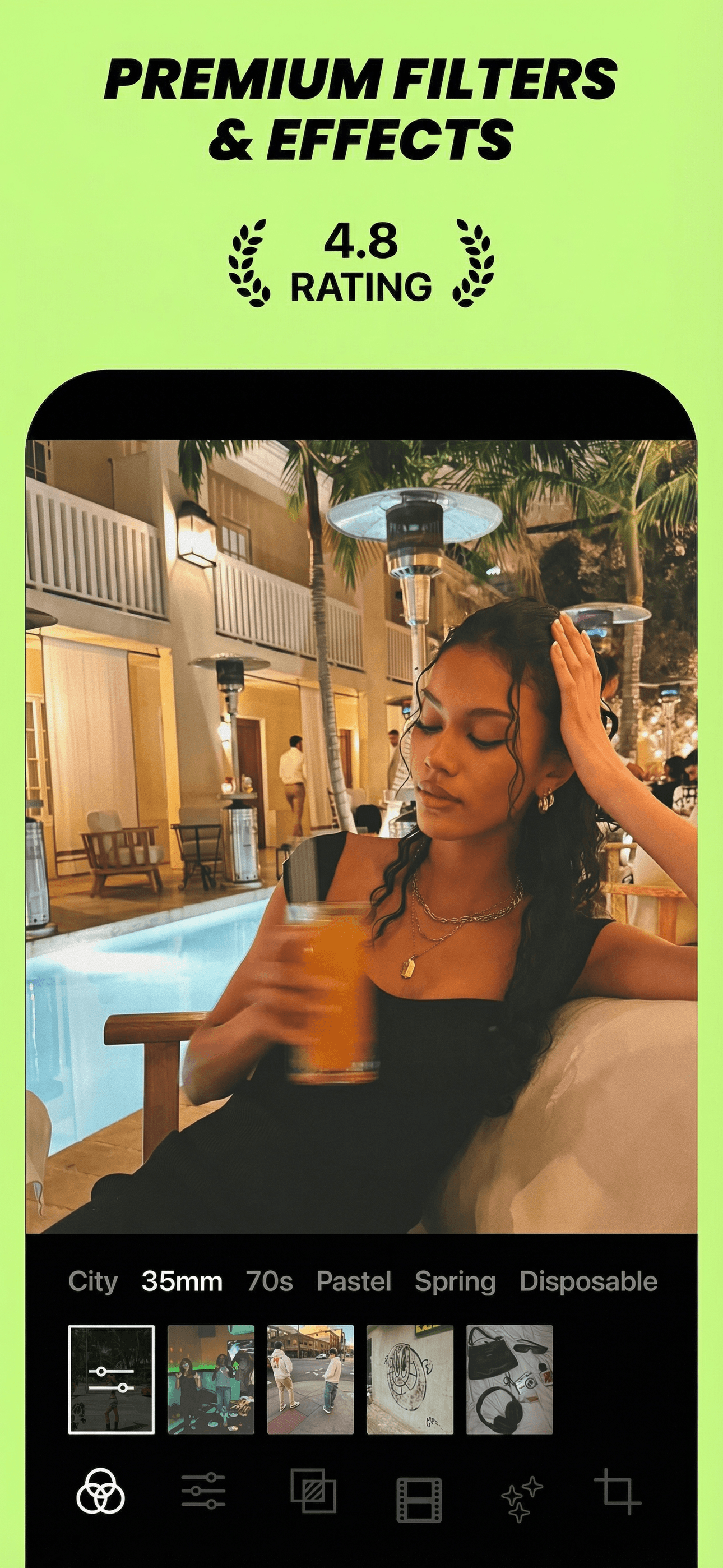 digital camera filter : ism