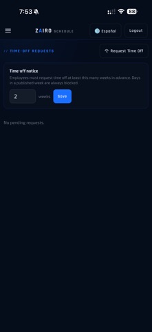 Zairo AI iPhone screenshot