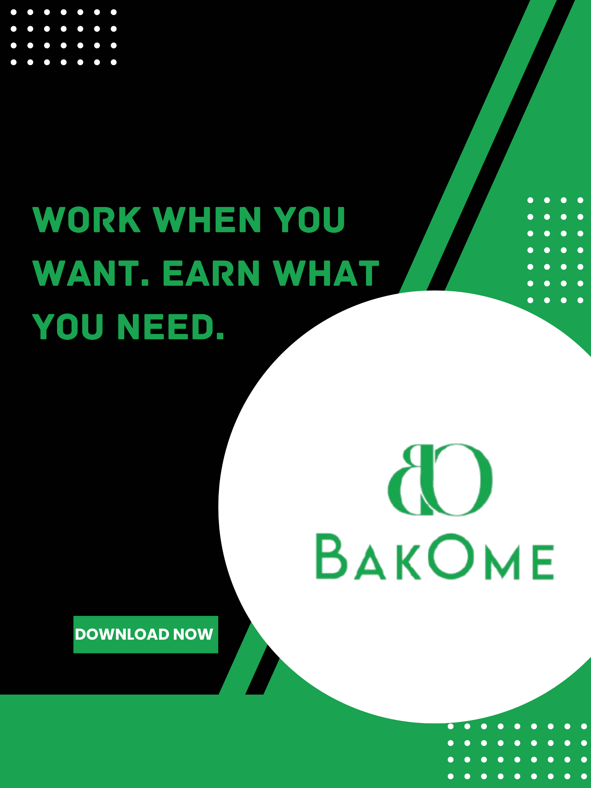 BakOme Bearer: Earn money screenshot 17