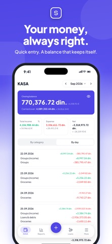 Saldo: Finance Tracker Screenshot 1 of 8