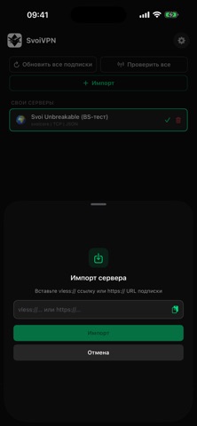 SvoiVPN Screenshot 1 of 3