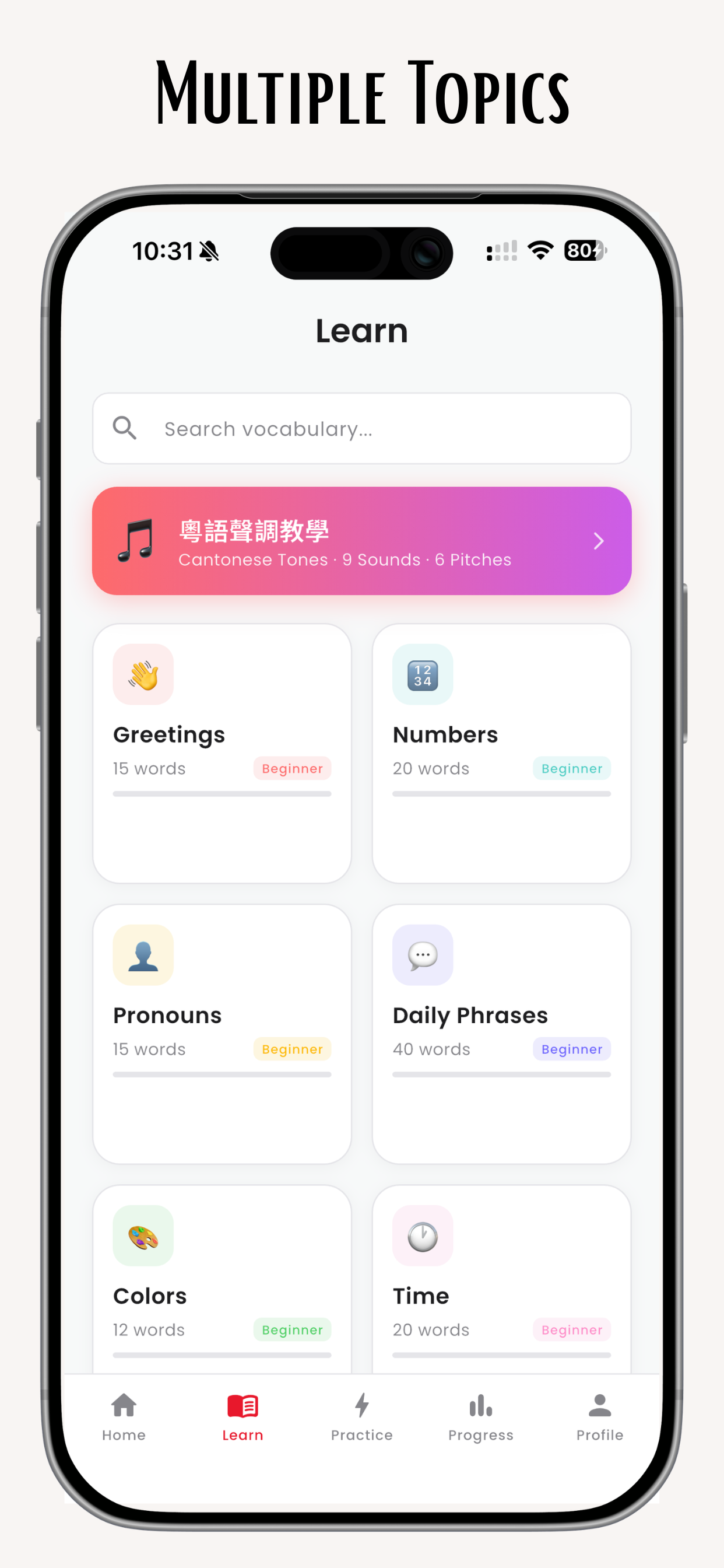 CantoMate - Learn Cantonese screenshot 3