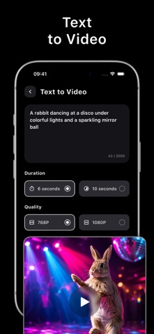 Cora AI Video Creator Studio iPhone screenshot