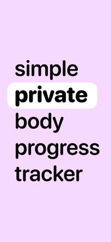 Body Measurement Tracker Log Screenshot 1 of 5