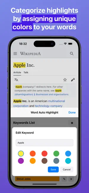 Word Auto Highlight for Safari screenshot 3