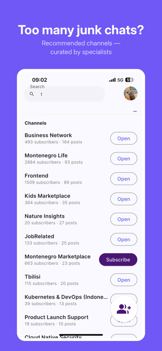 Conoted: Telegram Chat Search Screenshot 5 of 6