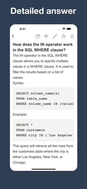 SQL and MongoDB interview screenshot 4