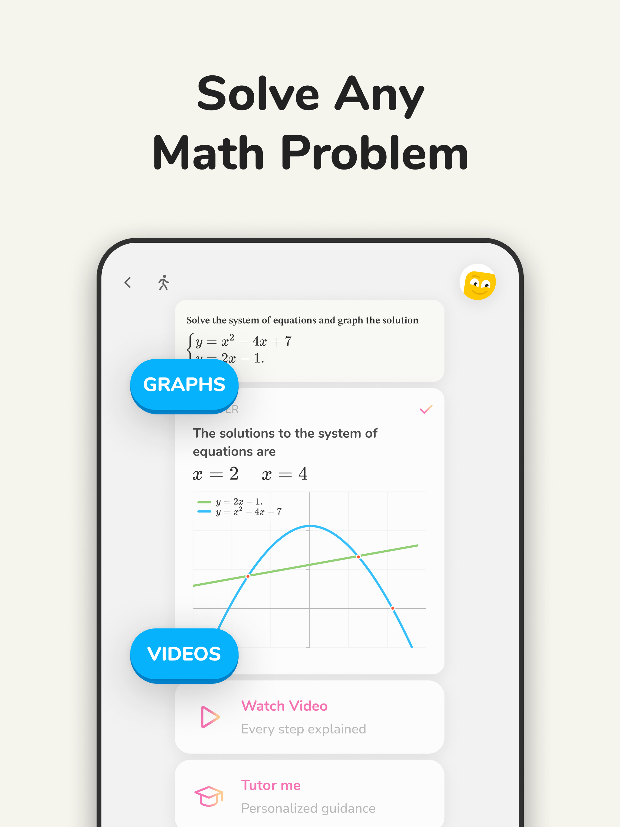 Studdy: AI Tutor & Math Solver