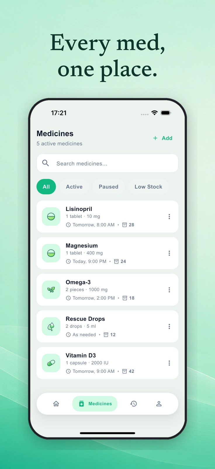 DailyDose: Pill Reminder iphone screenshot 2