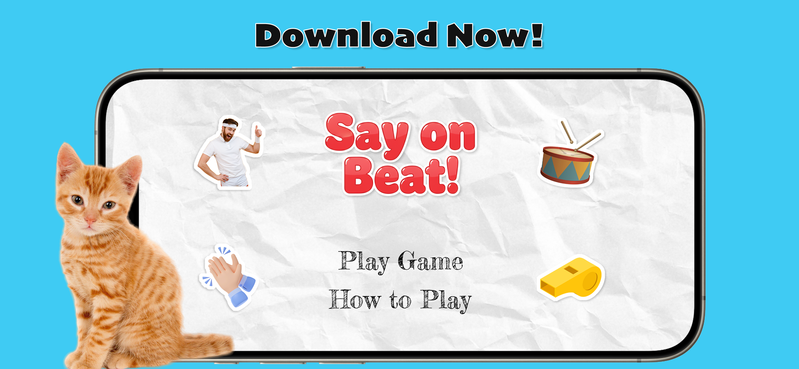 Say the Word on Beat Challenge