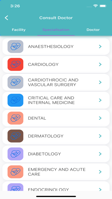 Care Hospitals Patient App Screenshot