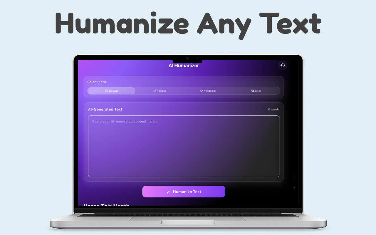 Text Humanizer : Humanize AI