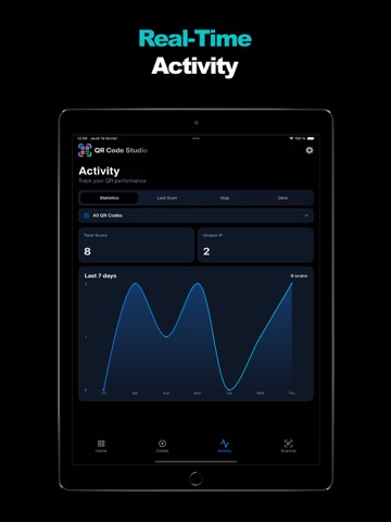 QR Code Generator - Studio iPad screenshot