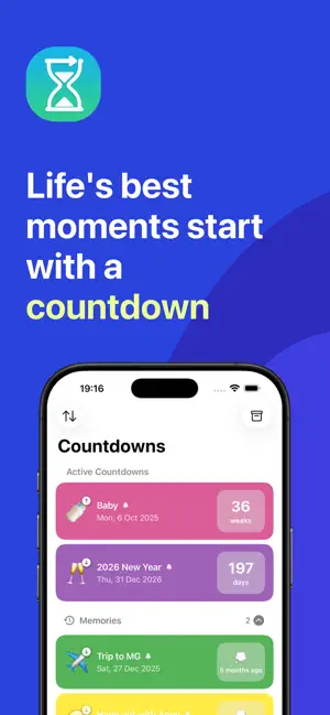 Countdown · Days Until & Timer screenshot 1