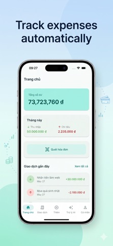 Mochi – AI Finance Assistant iPhone screenshot