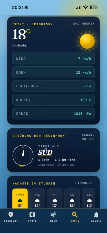Trockenfenster: Regenradar screenshot 6 of 8