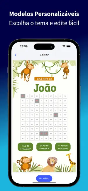 Chá Rifa de Fraldas screenshot 2