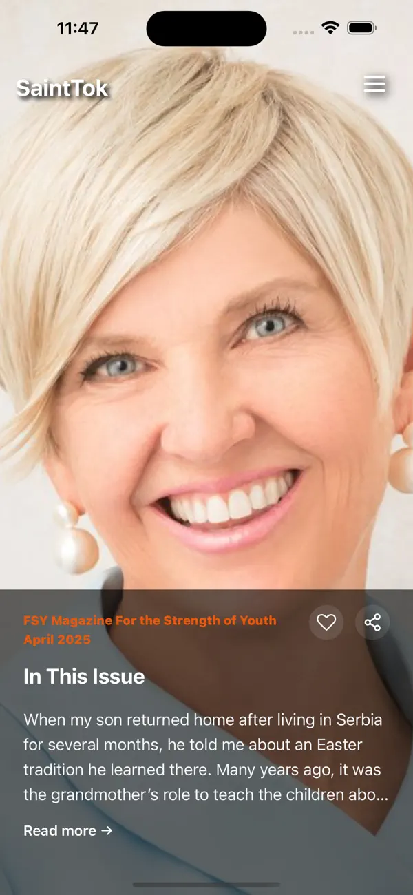 #5. SaintTok (iOS) Ved: Jonathan Wilson