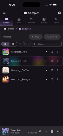 QuickPlayer - Music & Video Screenshot 1 of 9