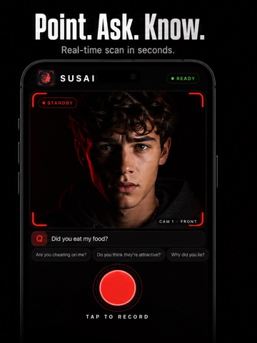 SusAI - AI Lie Detector Test iPad screenshot