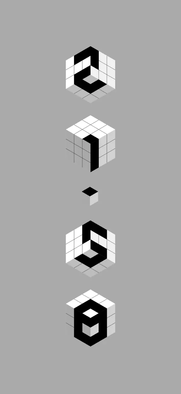 Screenshot #2 pour Monochron – 3D Puzzle Clock
