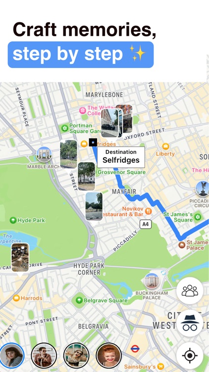 Swayy friends to your location screenshot-3